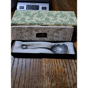 Vintage Masonic National Silverplate Spoon BFCL Emblem Lindenburg Jewelers